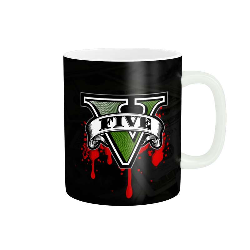 ماگ طرح بازی جی تی ای GTA V کد gtav-29 ماگ طرح بازی جی تی ای GTA V کد gtav-29
