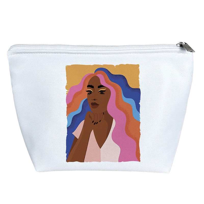 کیف لوازم آرایش دخترانه خندالو مدل دختر جوان کد 7330