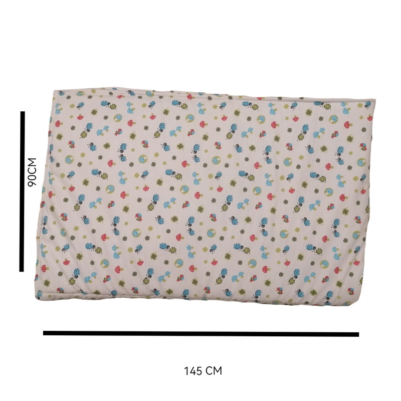 زیرانداز تعویض کودک نساجی بروجرد مدل کفشدوزک