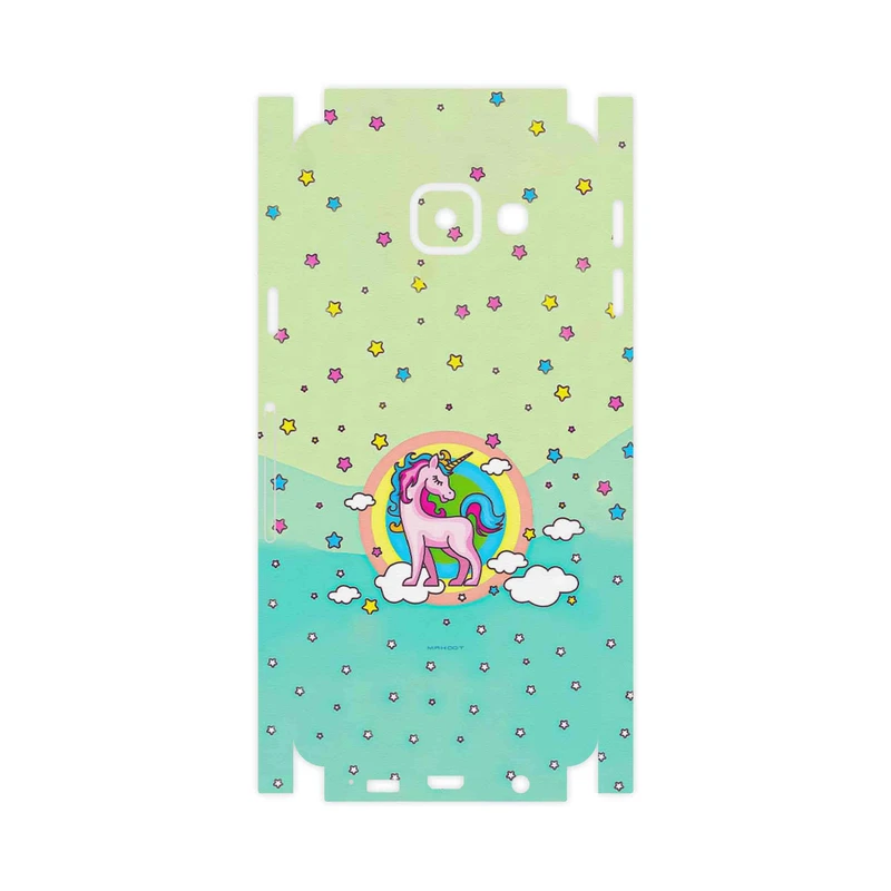 برچسب پوششی ماهوت مدل Rainbow unicorn adventure-FullSkin مناسب برای گوشی موبایل سامسونگ Galaxy A3 2016