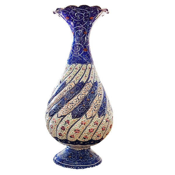 گلدان میناکاری کد 7586