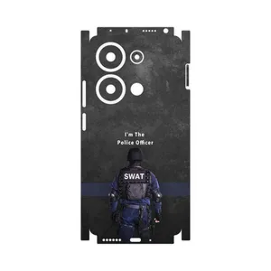 MAHOOT Police Officer-FullSkin Cover Sticker for Xiaomi Redmi Note 13 Pro 4G