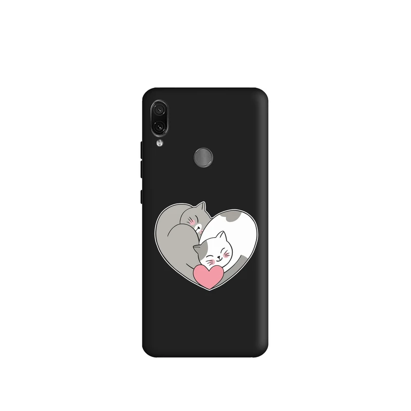 کاور طرح قلب گربه ای کد t2248 مناسب برای گوشی موبایل شیائومی Redmi note7 / Redmi note7 pro 
