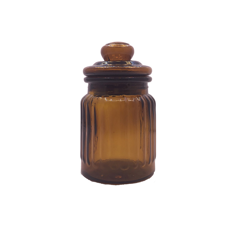 ست جای ادویه 3 تکه طرح ترک شیشه ای