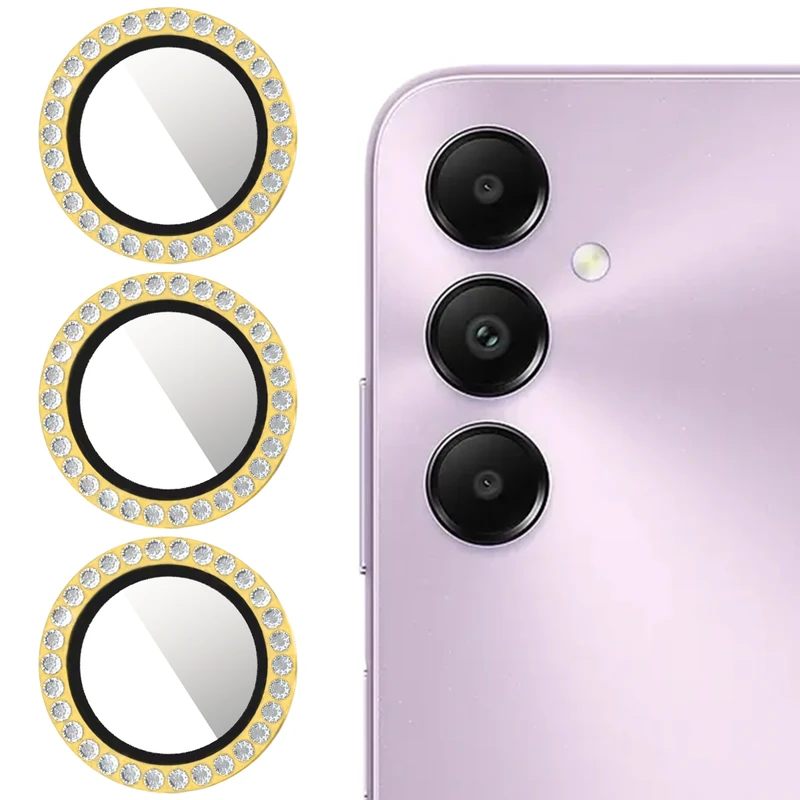 محافظ لنز دوربین والکری مدل Diamond Ring مناسب برای گوشی موبایل سامسونگ Galaxy A05s