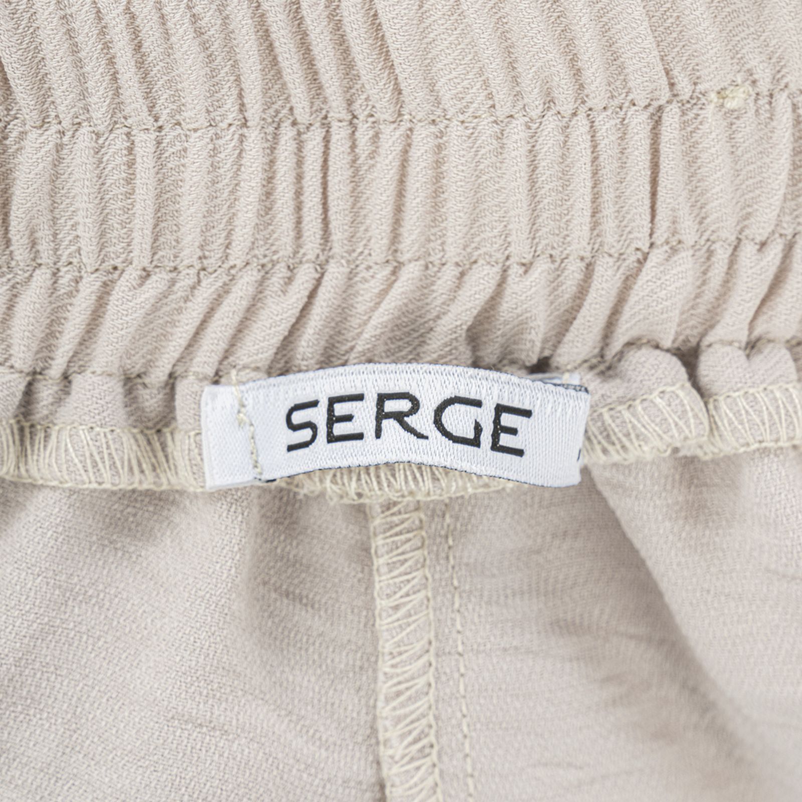 شلوار زنانه سرژه مدل 208424 رنگ کرم - - 5