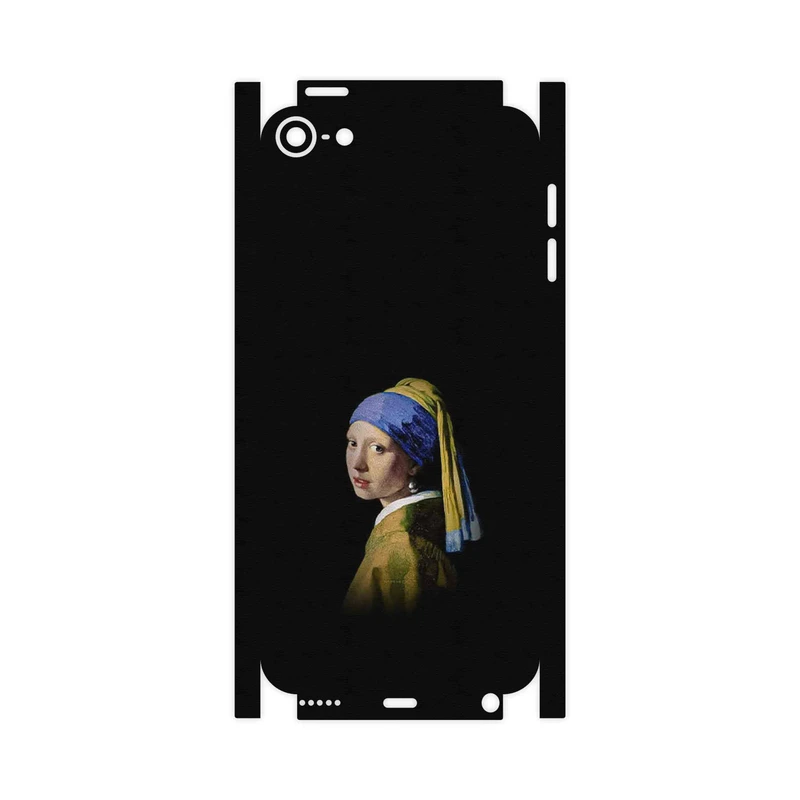 برچسب پوششی ماهوت مدل Girl with a Pearl Earring of Vermeer-FullSkin مناسب برای گوشی موبایل اپل iPod touch 6th generation
