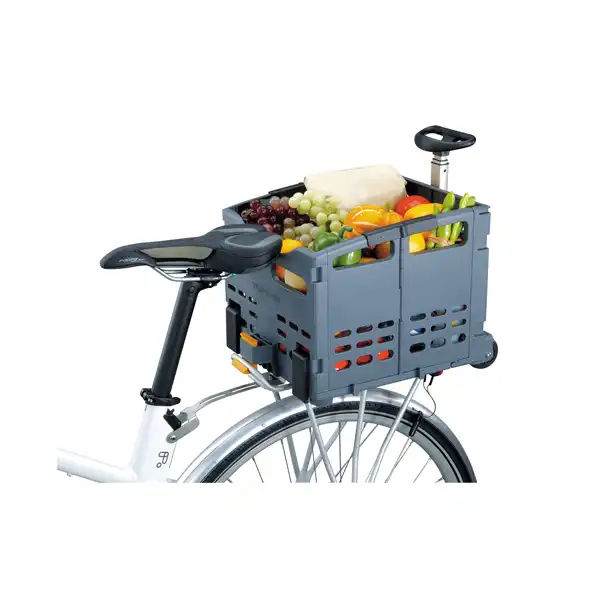 سبد عقب دوچرخه تاپیک مدل چرخدار تاشو TB2008