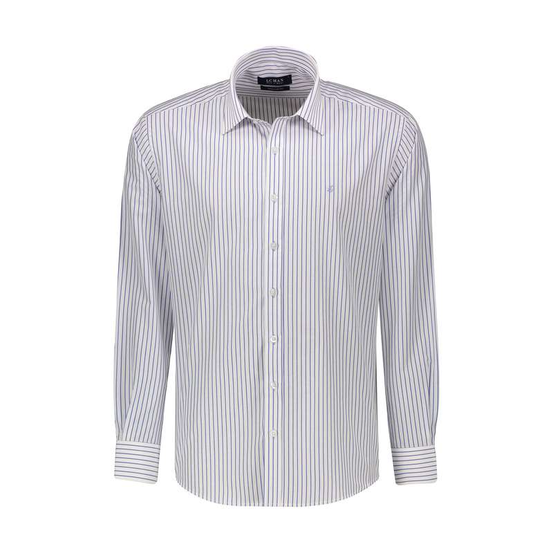 پیراهن آستین بلند مردانه ال سی من مدل 102444-1