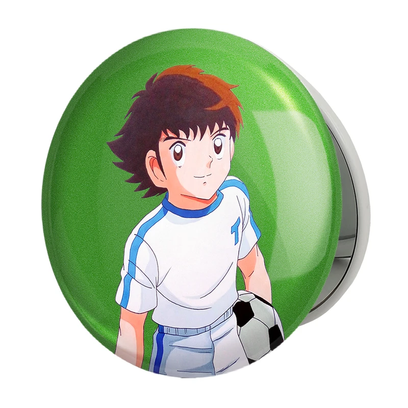 آینه جیبی خندالو طرح سوباسا فوتبالیست ها مدل تاشو کد 10553 