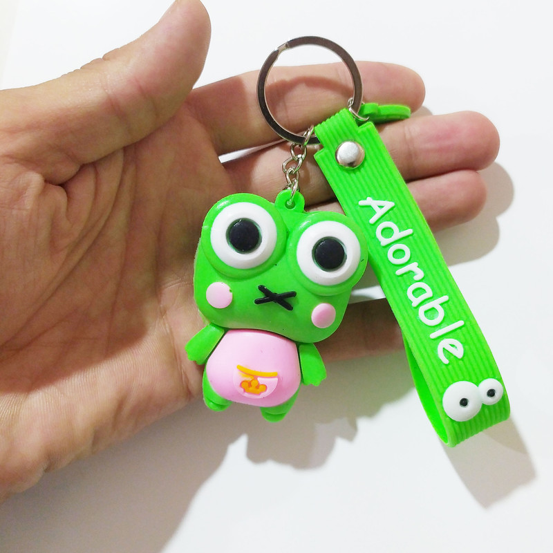 جاکلیدی مدل سیلیکونی طرح قورباقه کد 1004 جاکلیدی مدل سیلیکونی طرح قورباقه کد 1004