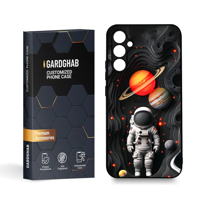 کاور گارد قاب مدل دورژله ای کهکشان مناسب برای گوشی موبایل سامسونگ Galaxy A34