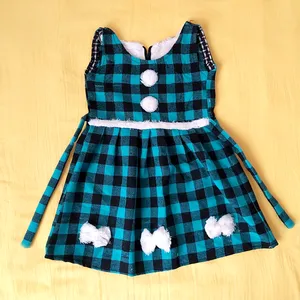 پیراهن دخترانه طرح پروانه کد zro1