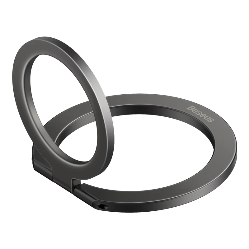 حلقه نگهدارنده گوشی موبایل بیسوس مدل  Baseus Magnetic Ring Series Metal Folding Ring Holder (Single Ring) SUCH000013 