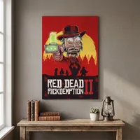 تابلو شاسی گوفی مدل ریک در بازی رد دد ردمشن انیمیشن ریک و مورتی طرح Rickdemption کد RED21