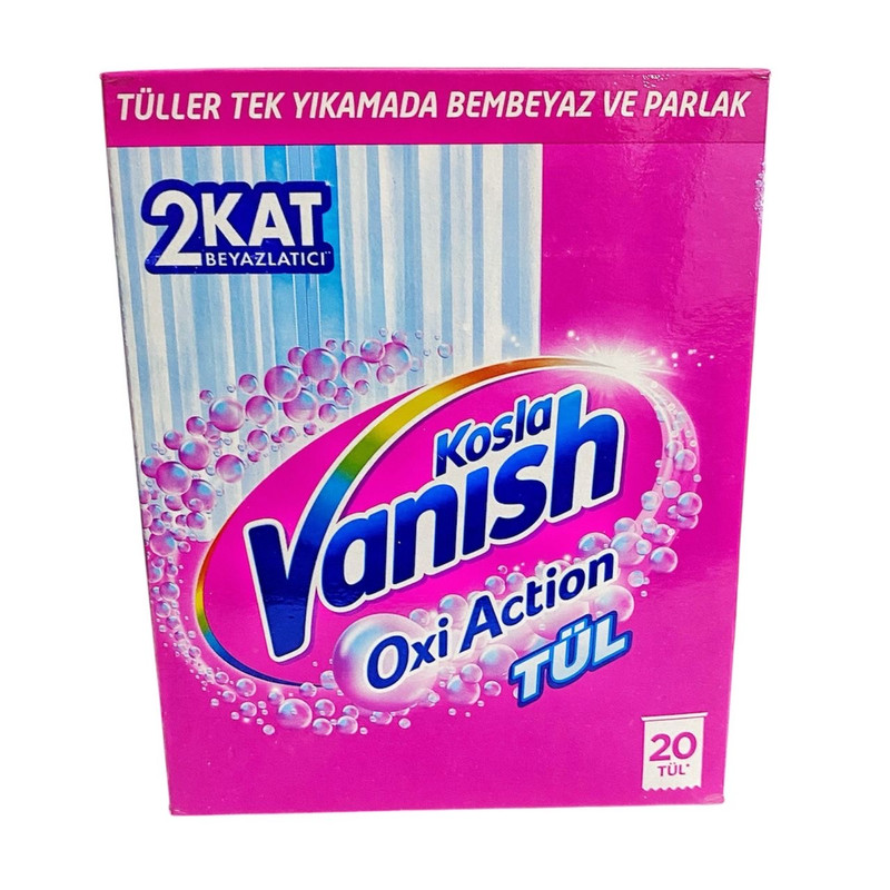 پودر پرده شور ونیش مدل Oxi وزن 450 گرم به همراه مایع نرم کننده ونیش مدل Oxi وزن 450 میلی لیتر