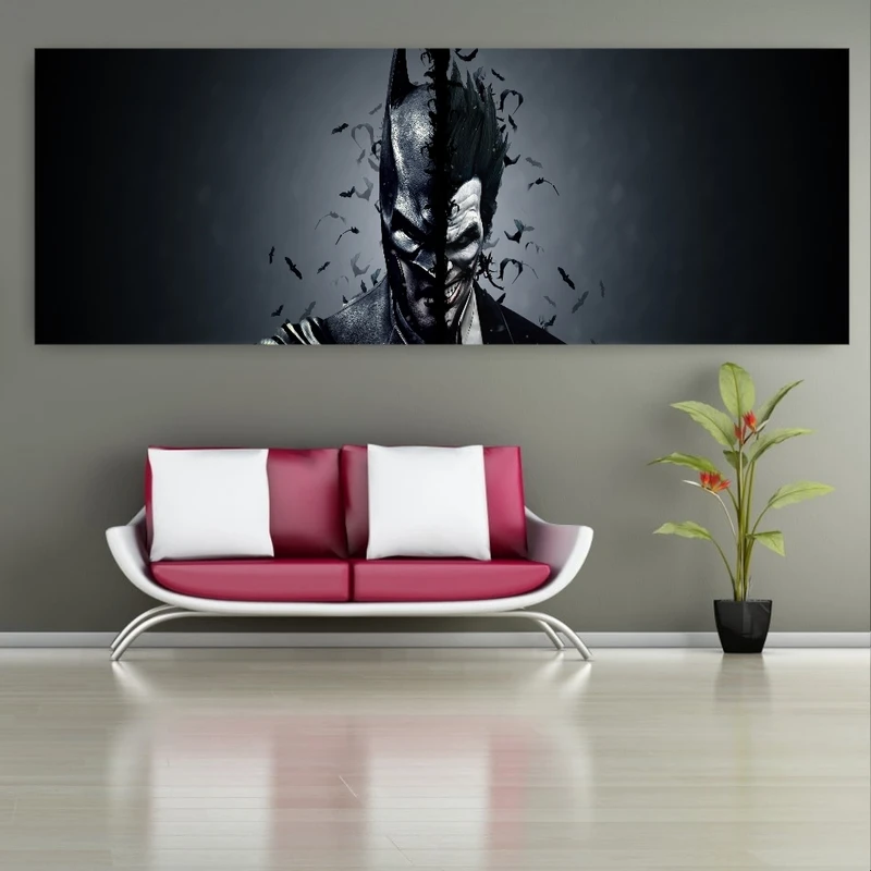 پوستر دیواری طرح بتمن و جوکر مدلPP117