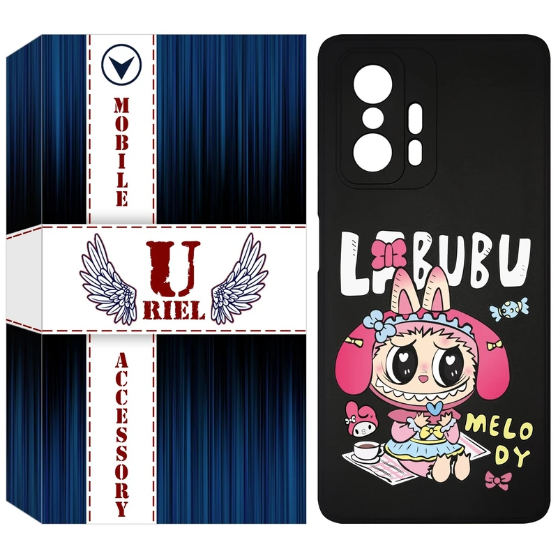 کاور یوریل قاب مدل KSH کد 140 طرح عروسک لبوبو مناسب برای گوشی موبایل شیائومی 11T / 11T Pro