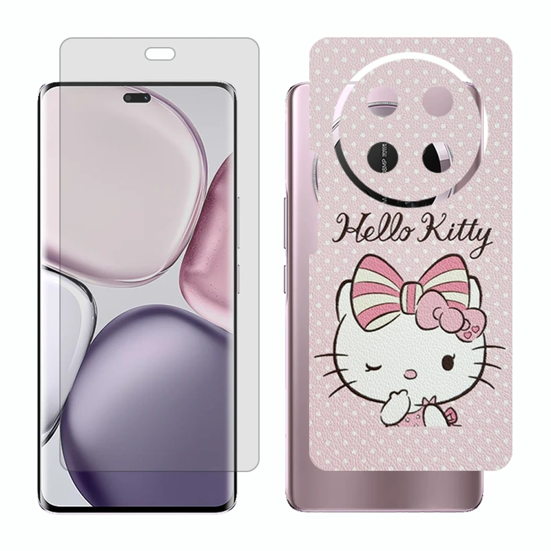 محافظ صفحه نمایش شفاف گلس مدل Together مناسب برای گوشی موبایل آنر X9c به همراه برچسب پوششی