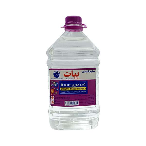 تینر فوری بیات مدل 10000 B حجم 4 لیتر