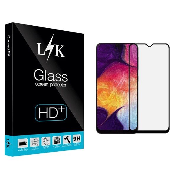 محافظ صفحه نمایش ال کی مدل Hard glass مناسب برای گوشی موبایل سامسونگ Galaxy A50/A30s/A50s