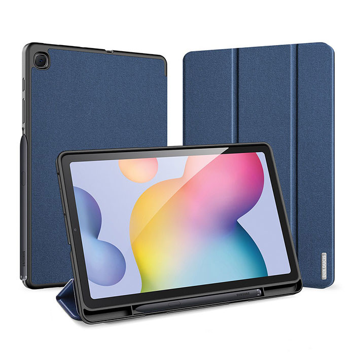 کیف کلاسوری دوکس دوکیس مدل Tri-Fold مناسب برای تبلت سامسونگ Galaxy Tab S6 Lite