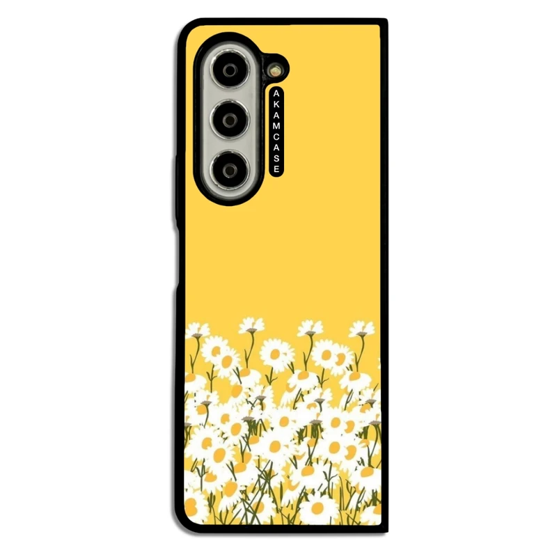کاور آکام مدل AMCWSGZFOLD5-FLOWERS20 مناسب برای گوشی موبایل سامسونگ Galaxy Z Fold 5