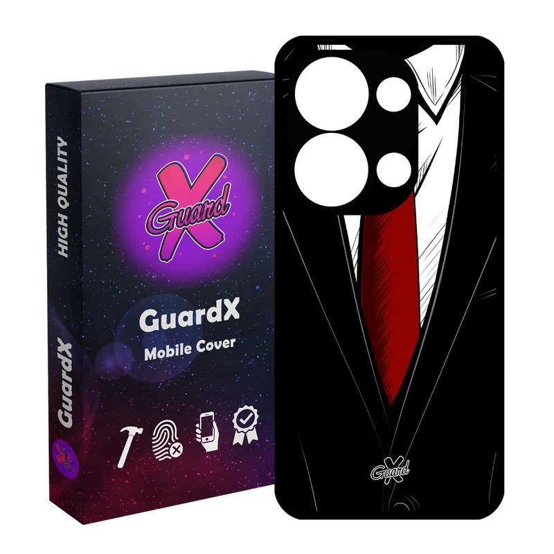 کاور گارد ایکس طرح کروات مدل Glass10209 مناسب برای گوشی موبایل شیائومی Poco X6 5G / Note 13 Pro 5G
