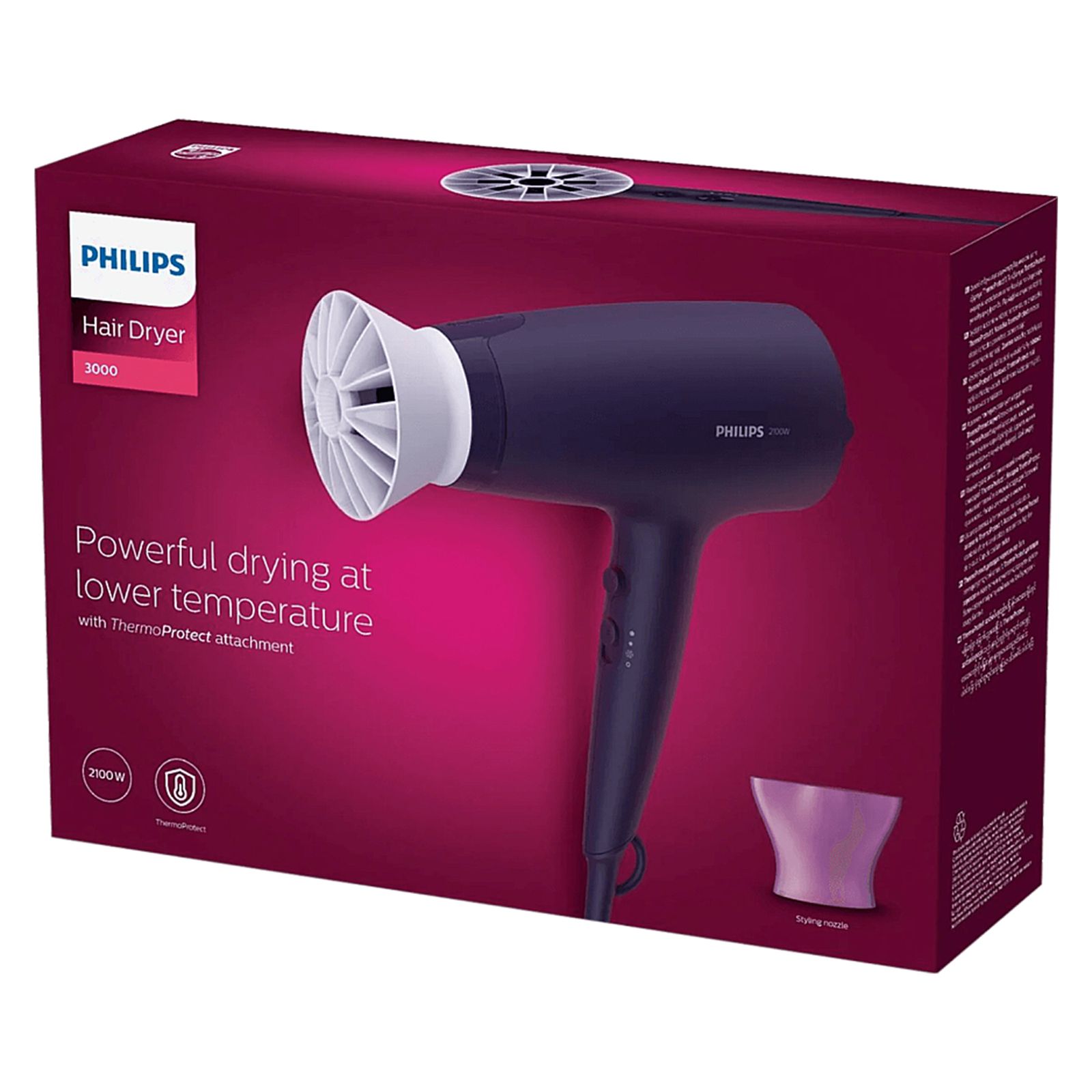 سشوار حرفه ای فیلیپس مدل bhd 340 -  - 5