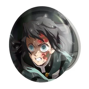 آینه جیبی خندالو طرح مویچیرو توکیتو انیمه شیطان کش مدل تاشو کد 27038 