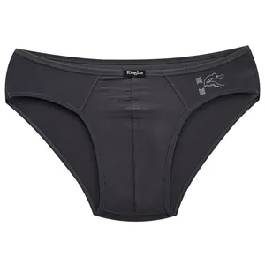شورت مردانه کینگلیس مدل اسلیپ مودال کد 4498 رنگ خاکستری تیره