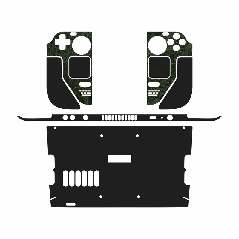 برچسب کنسول بازی ماهوت مناسب برای استیم دک OLED مدل GR Crocodile_MB