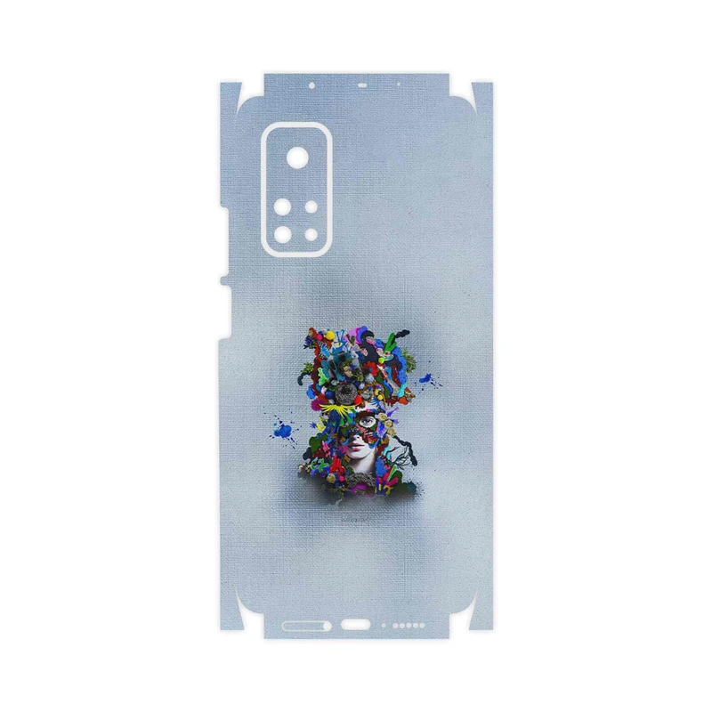 برچسب پوششی ماهوت مدل Collage of surreal Portrait of Women 4-FullSkin مناسب برای گوشی موبایل شیائومی Mi 10T 5G