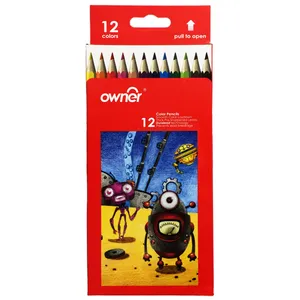 مداد رنگی 12 رنگ اونر مدل 141612 Aliens