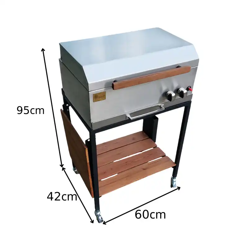 باربیکیو اصلان مدل E60 استیل