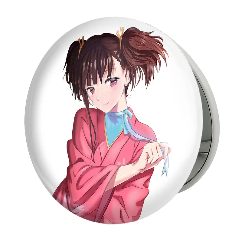 آینه جیبی خندالو طرح مومی انیمه کابانری (Kabaneri) مدل تاشو کد 35985