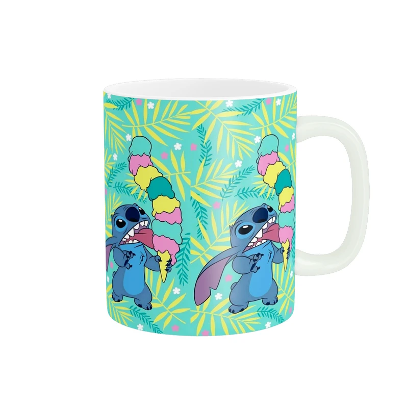 ماگ پادآفرین مدل کارتون استیچ و لیلو Stitch کد PM3817