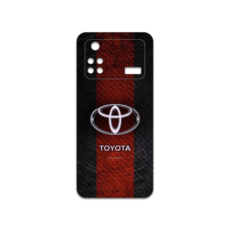 برچسب پوششی ماهوت مدل TOYOTA-Logo مناسب برای گوشی موبایل شیائومی Poco M4 Pro 4G