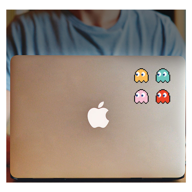 برچسب لپ تاپ پویا مارکت طرح پک من کد PK112 بسته 4 عددی