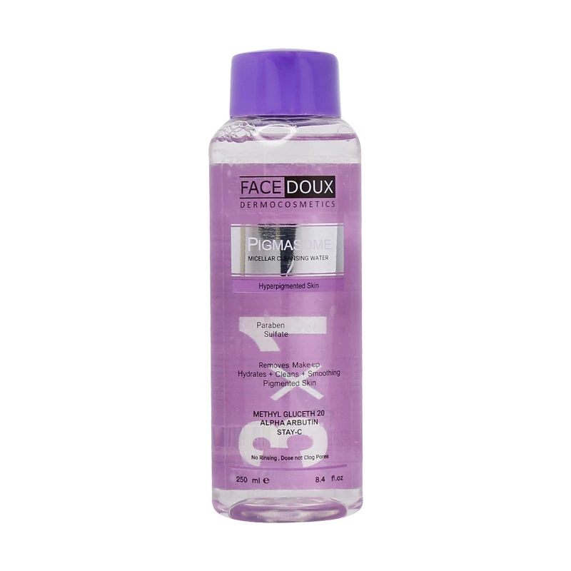 محلول پاک کننده آرایش فیس دوکس مدل پیگمازوم حجم 250 میلی لیتر 