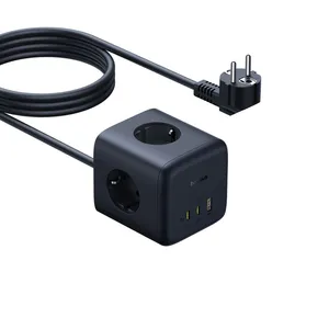 شارژر رومیزی 67 وات 6 پورت بیسوس مدل EFMF67-EU