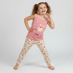 ست تاپ و شلوار دخترانه ناربن مدل بانی و ستاره