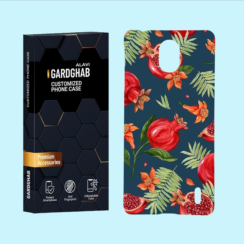 کاور گارد قاب علوی مدل هنری مناسب برای گوشی موبایل نوکیا 1Plus