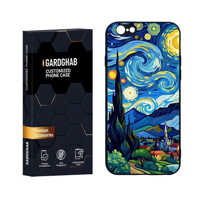 کاور گارد قاب مدل هنری مناسب برای گوشی موبایل اپل iPhone 6 / 6S