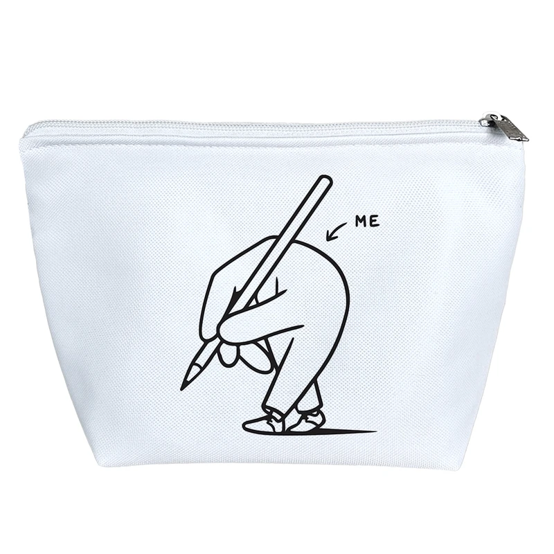 کیف لوازم آرایش دخترانه خندالو مدل قلم کد 8665