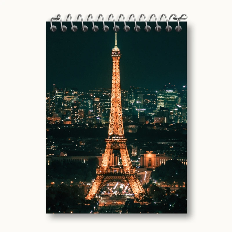دفتر یادداشت 50 برگ خندالو مدل برج ایفل کد 20745