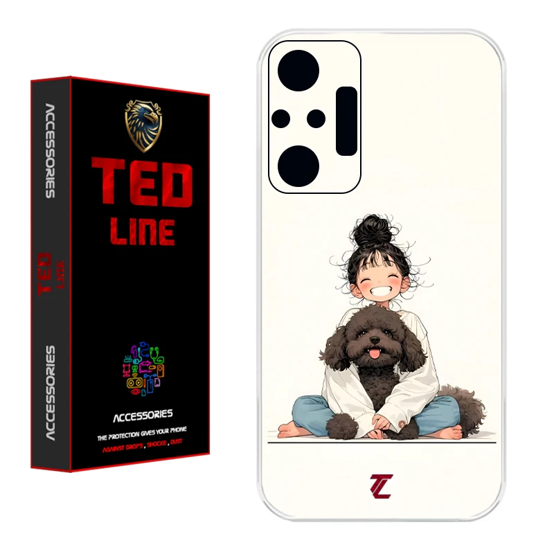 کاور تدلاین طرح سگ کد 1199 مناسب برای گوشی موبایل شیائومی Redmi Note 10 Pro / Note 10 Pro Max