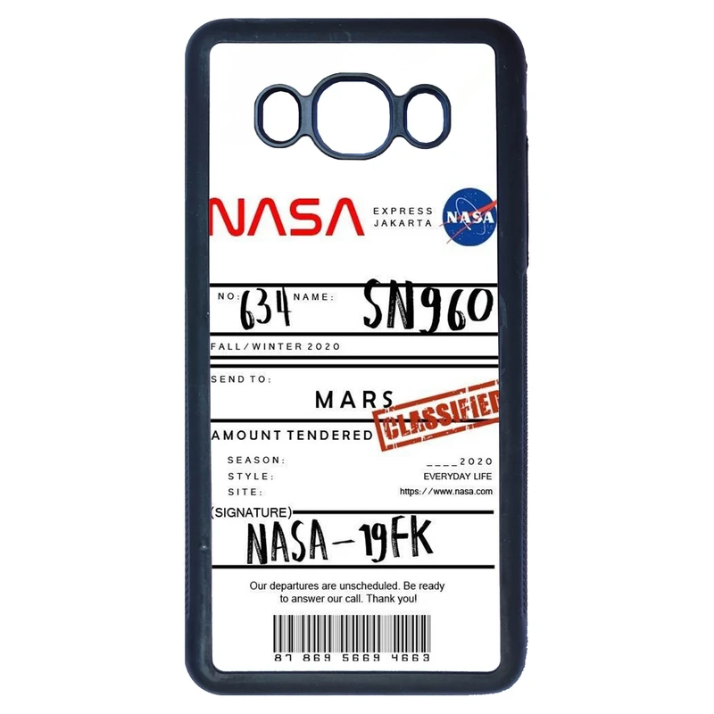 کاور قاب گارد گوشی طرح ناسا کد TPU-192 مناسب برای گوشی موبایل سامسونگ Galaxy J5 2016 / J510