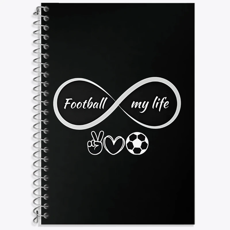 دفتر نت موسیقی 50 برگ خندالو طرح فوتبال (Football) کد F5186