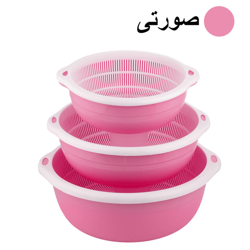 آبکش و آبگیر زیبا مدل ziba-850 مجموعه 6 عددی آبکش و آبگیر زیبا مدل ziba-850 مجموعه 6 عددی
